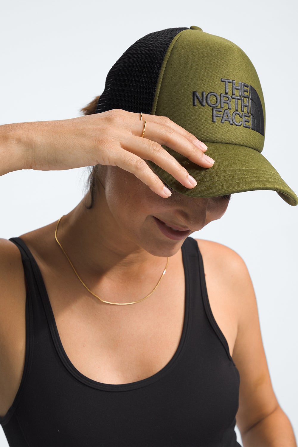 TNF™ Logo Trucker Forest Olive/Black