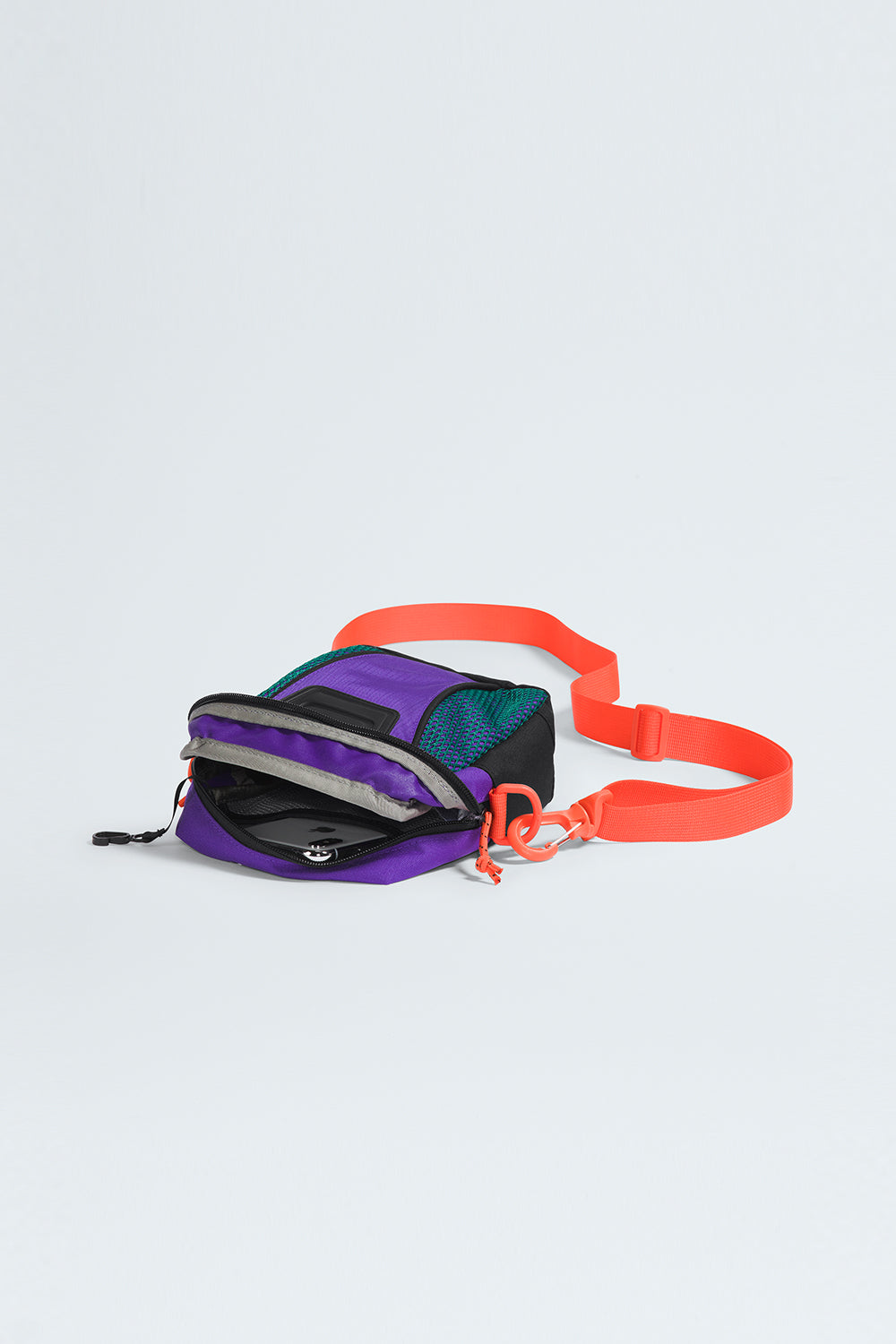 Y2K Shoulder Bag Purple/Green/Radiant Orange