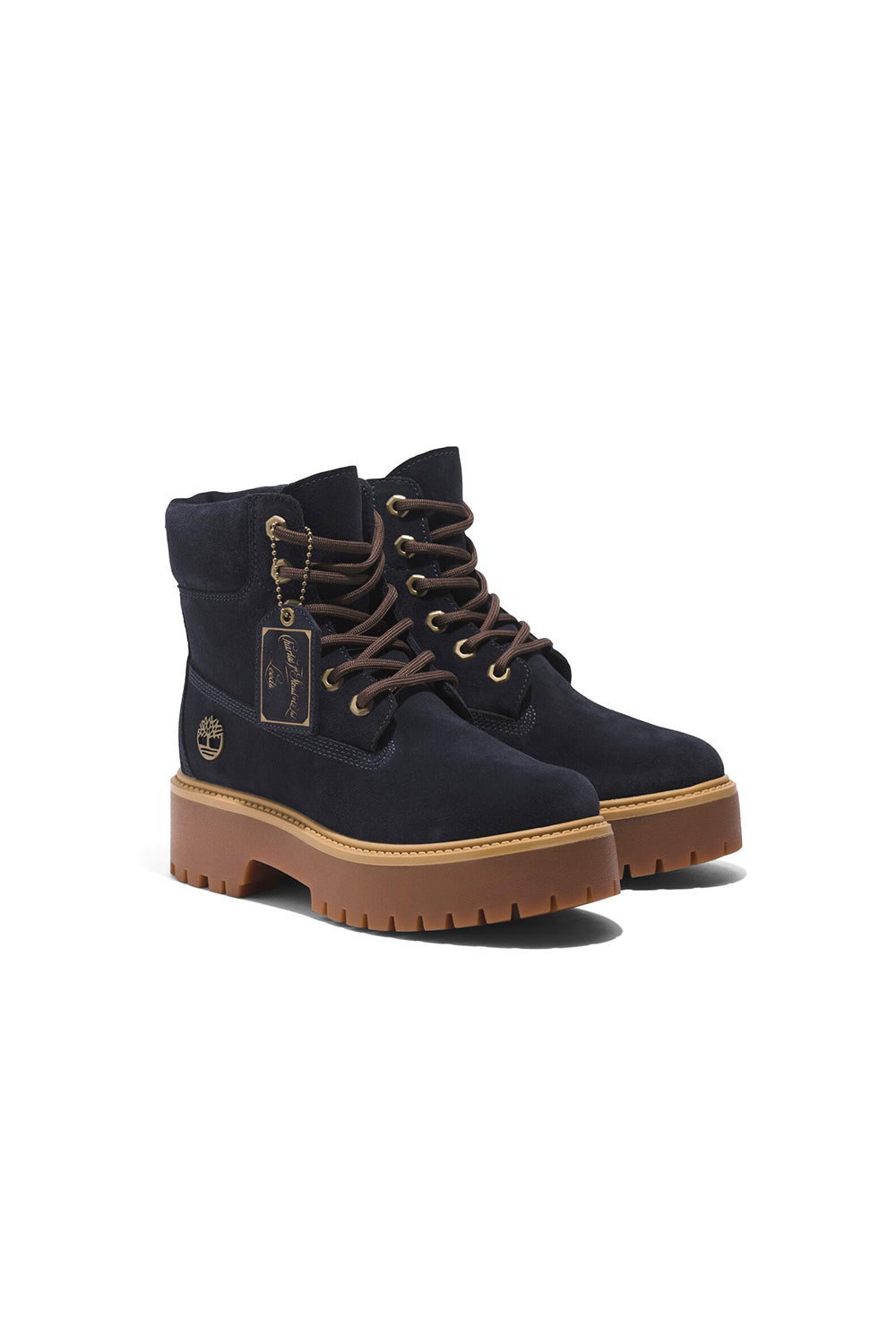 Stone Street 6-Inch Waterproof Boot Dark Blue Suede