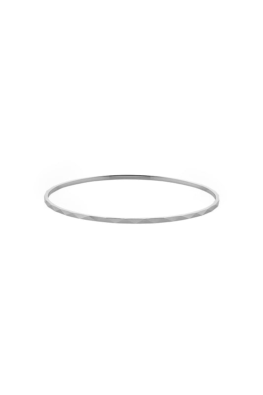 Velocity Bangle 60mm Silver