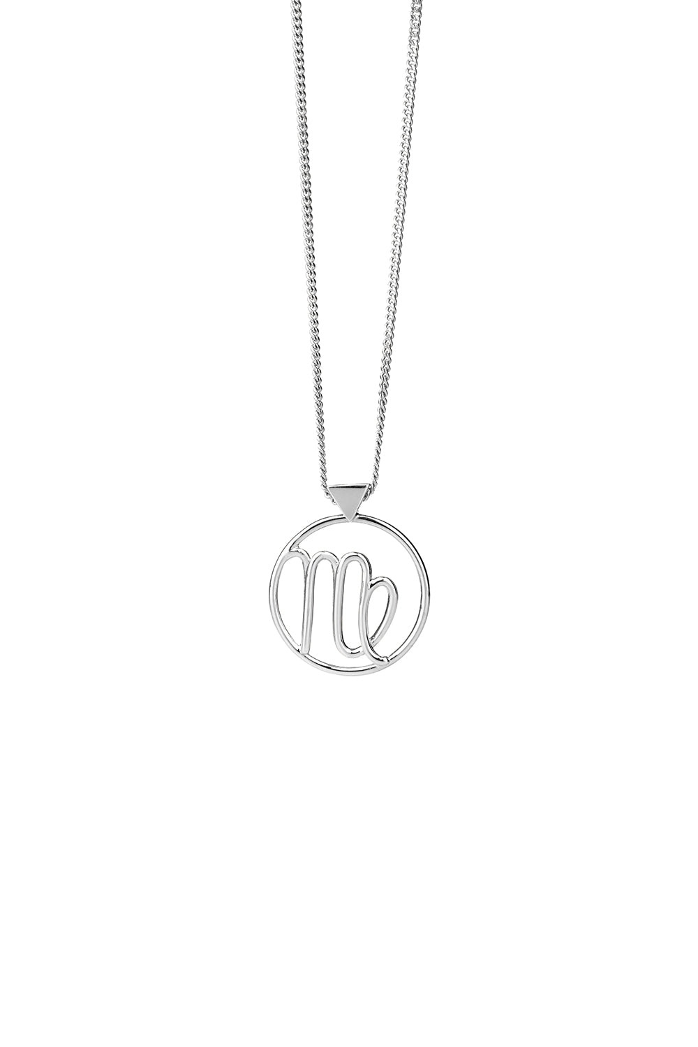 Virgo Necklace Silver