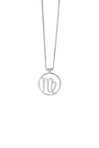 Virgo Necklace Silver