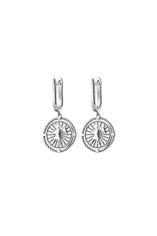 Voyager Earrings Silver