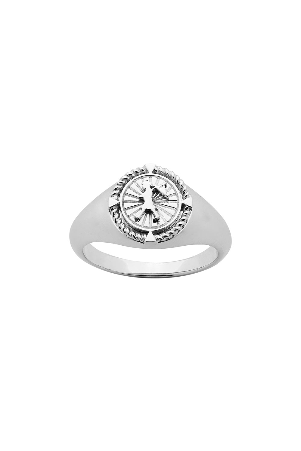 Voyager Signet Ring Silver