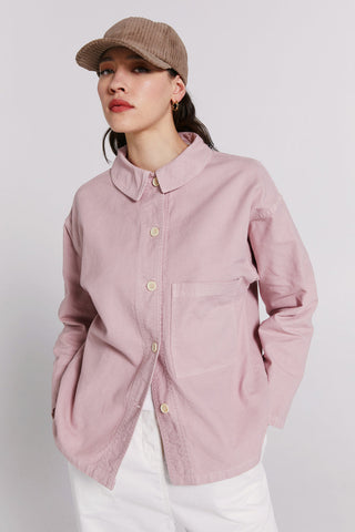 Oversized Twill Workwear Jacket