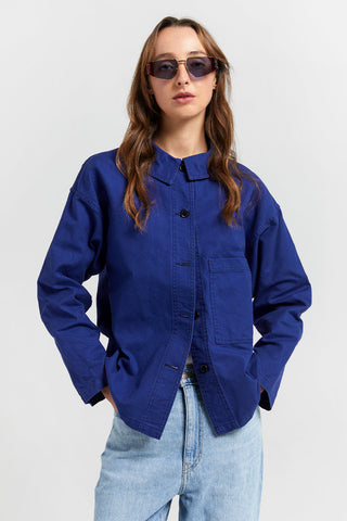 Oversized Twill Workwear Jacket