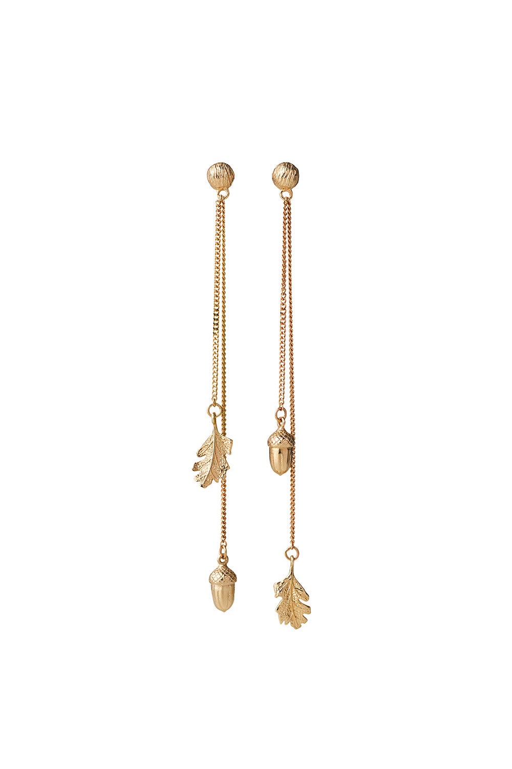 Karen walker store acorn earrings