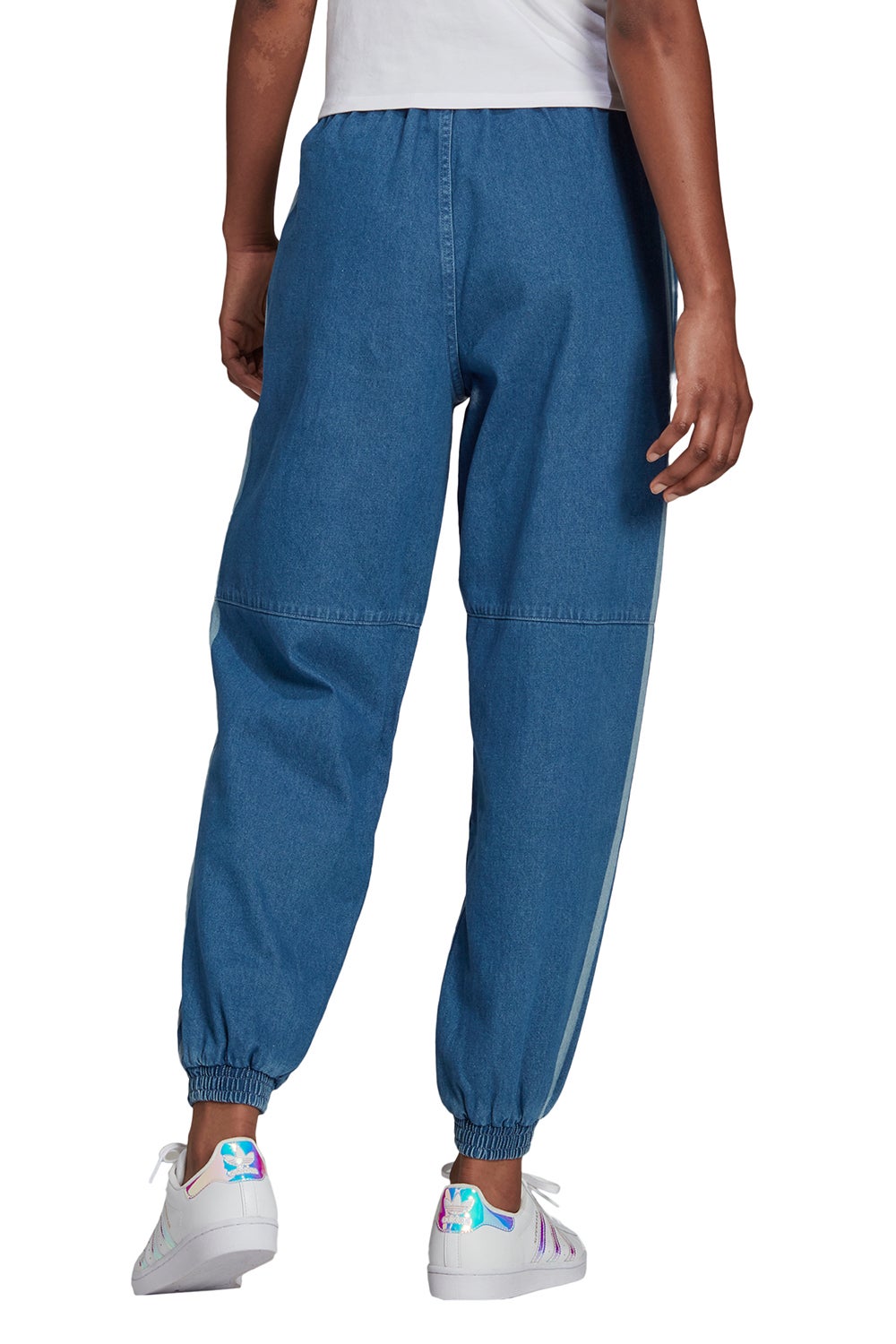 adicolor denim relaxed pants