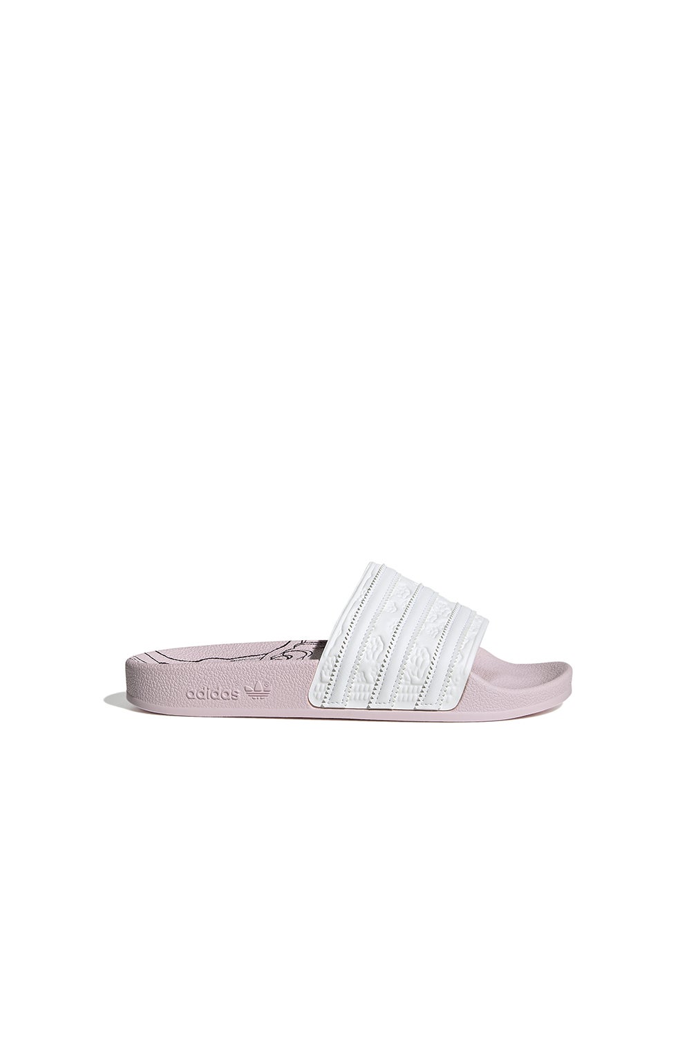 adidas adilette slides pink glitter