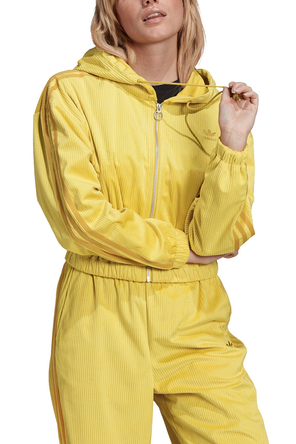 adidas jumpsuit yellow