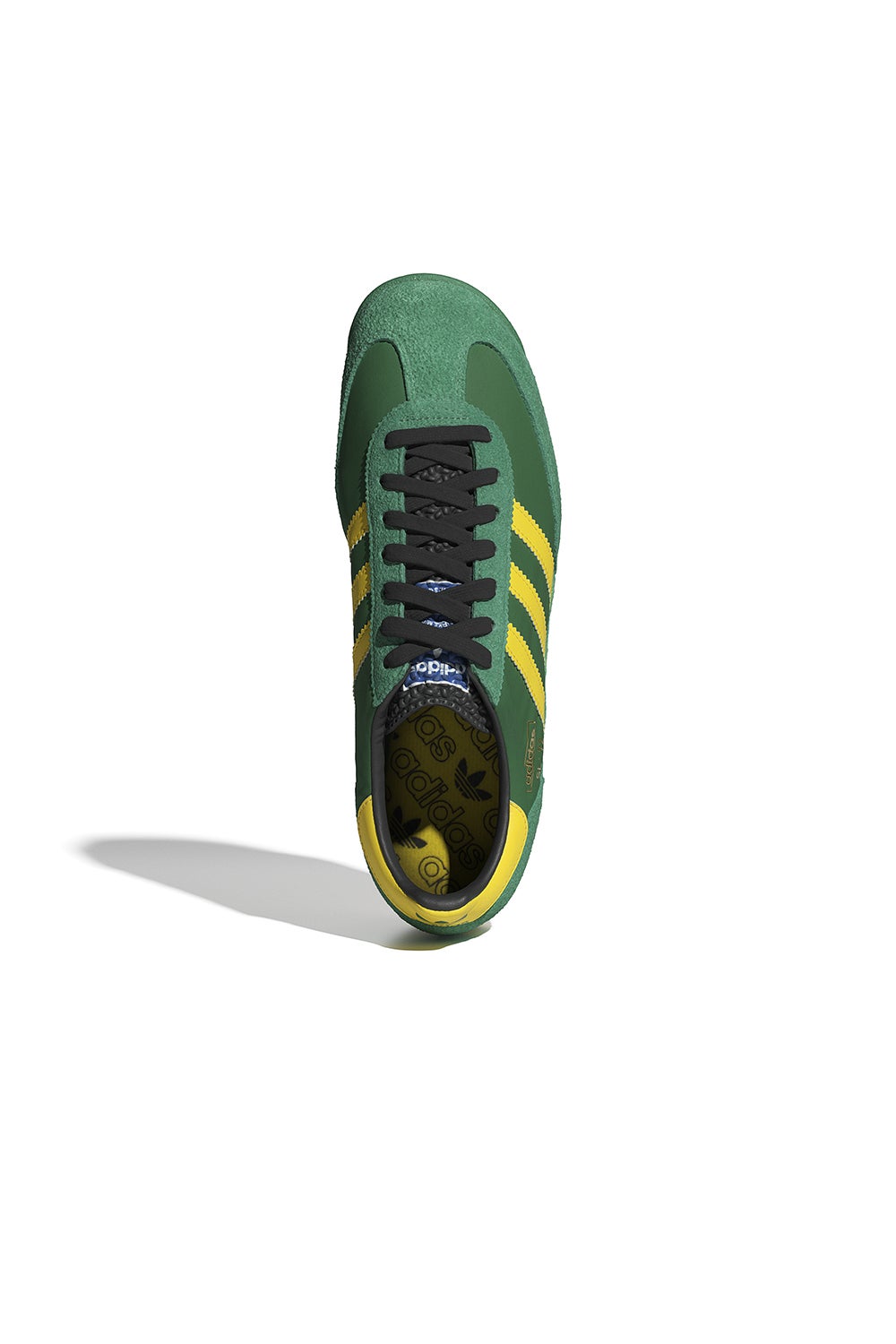 Adidas dragon trainers outlet green and yellow