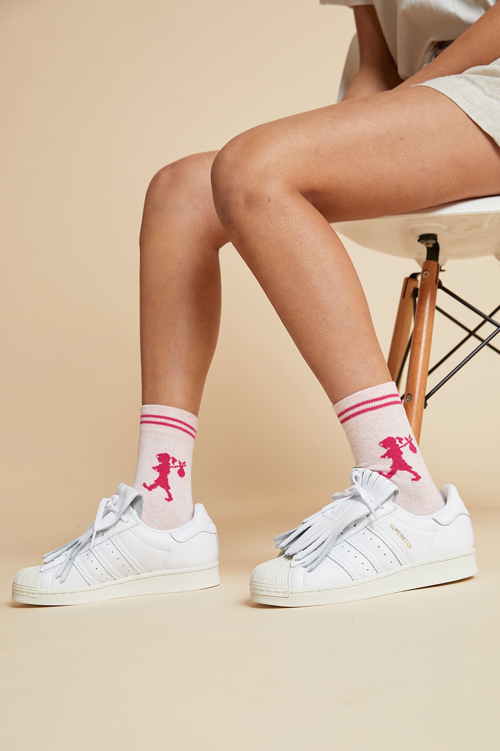 adidas superstar with fringe