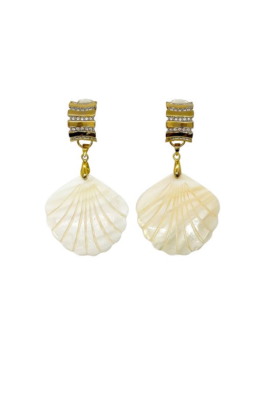 Anoushka Van Rijn Crystal Love Earrings | Karen Walker