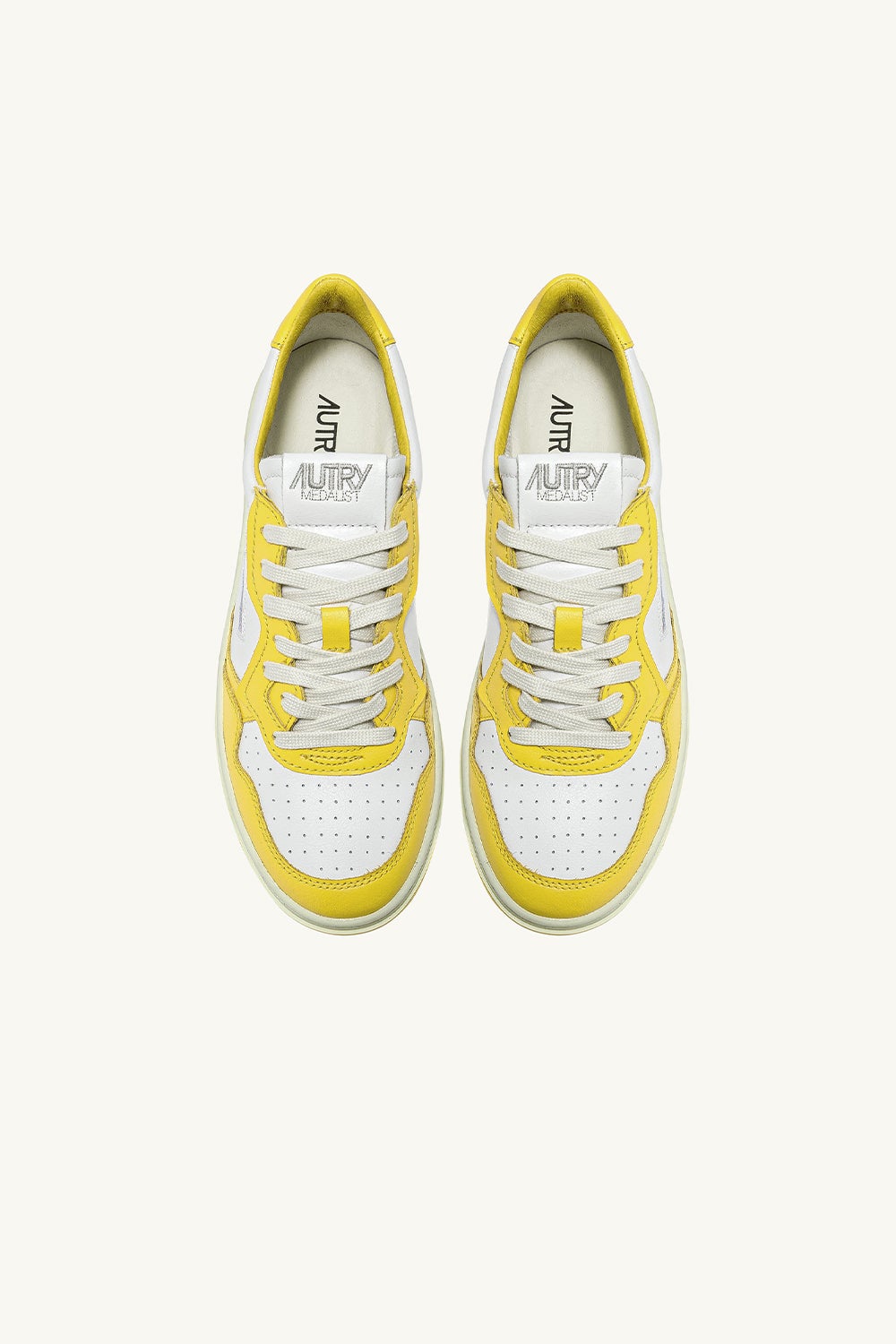 Autry Medalist Low Sneakers Yellow | Karen Walker