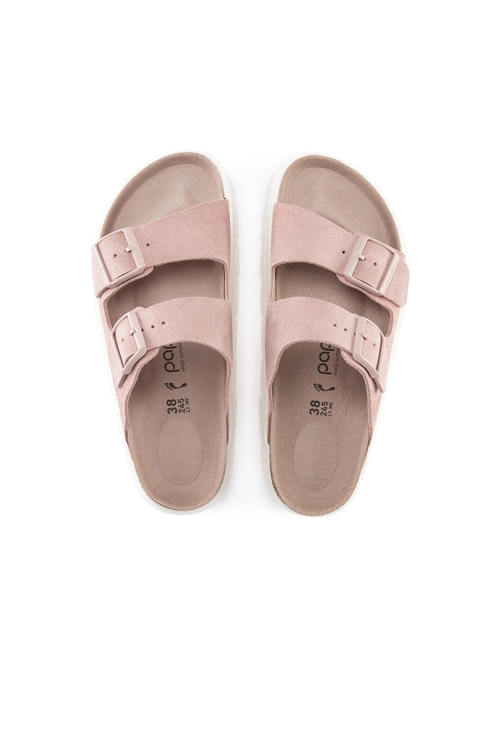 birkenstock arizona soft pink