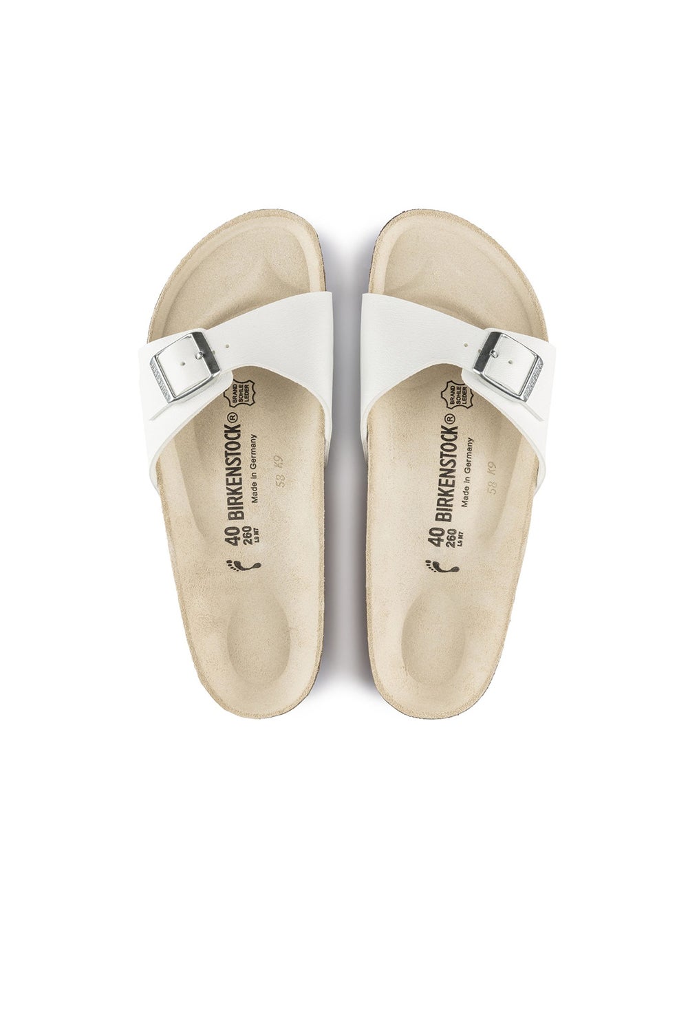 madrid white birkenstocks