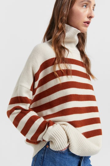 Carmen Oversized Turtleneck Sweater