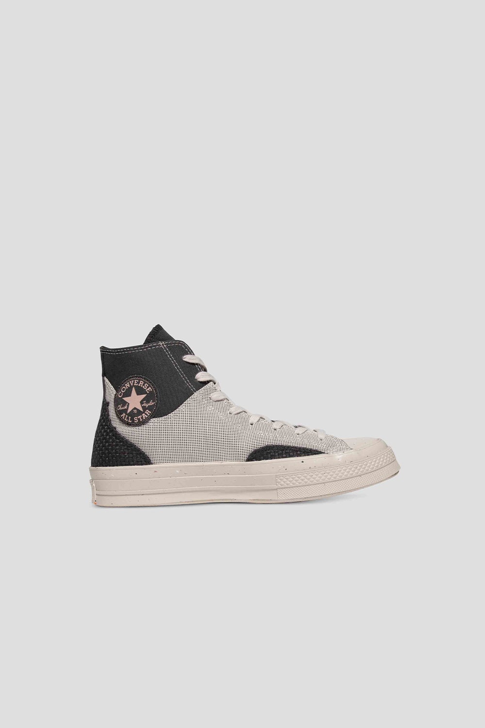 Converse grey pink sales canvas