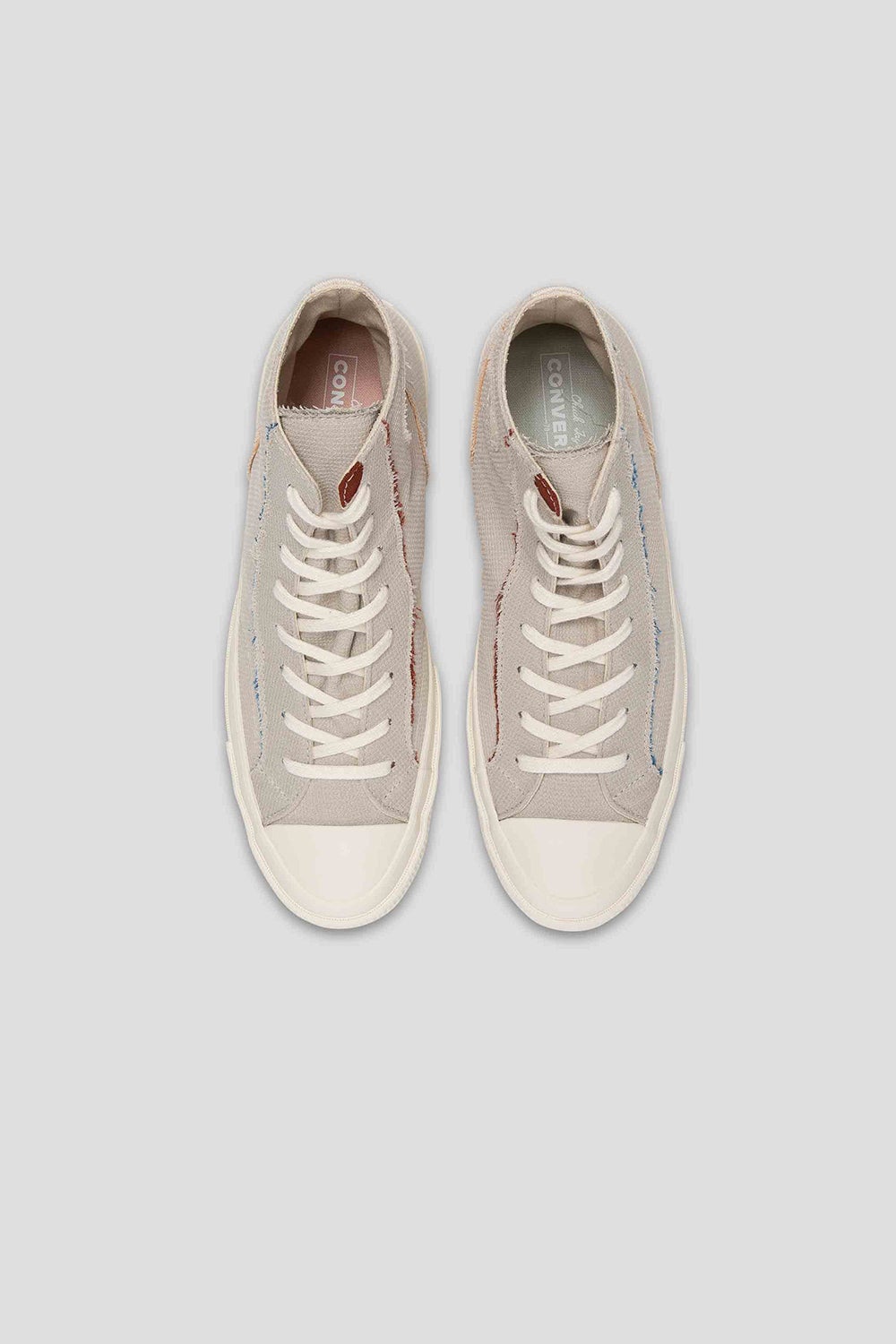 Converse Chuck 70 Tri Panel Reveal High Top Light Silver Karen