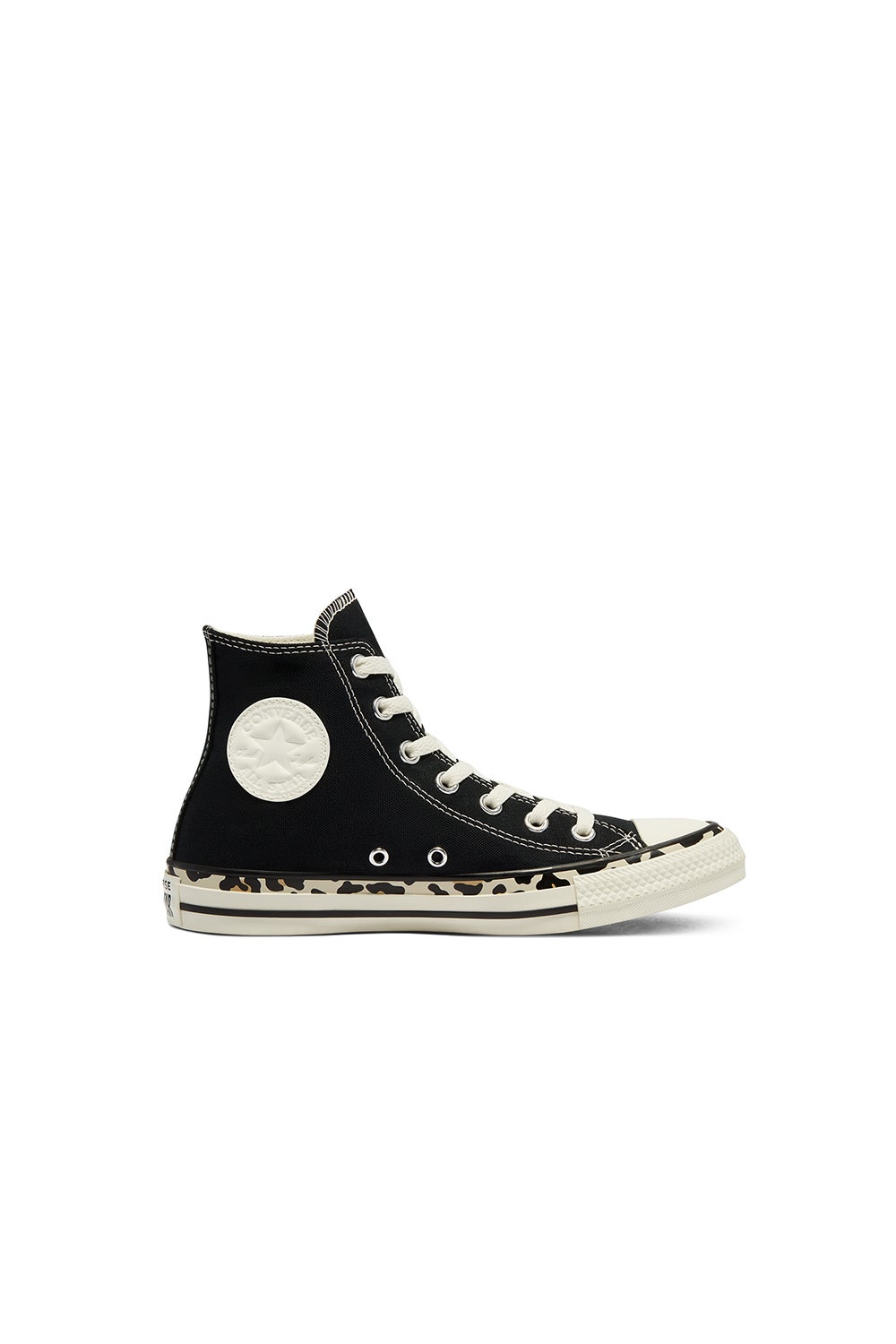 converse black leopard