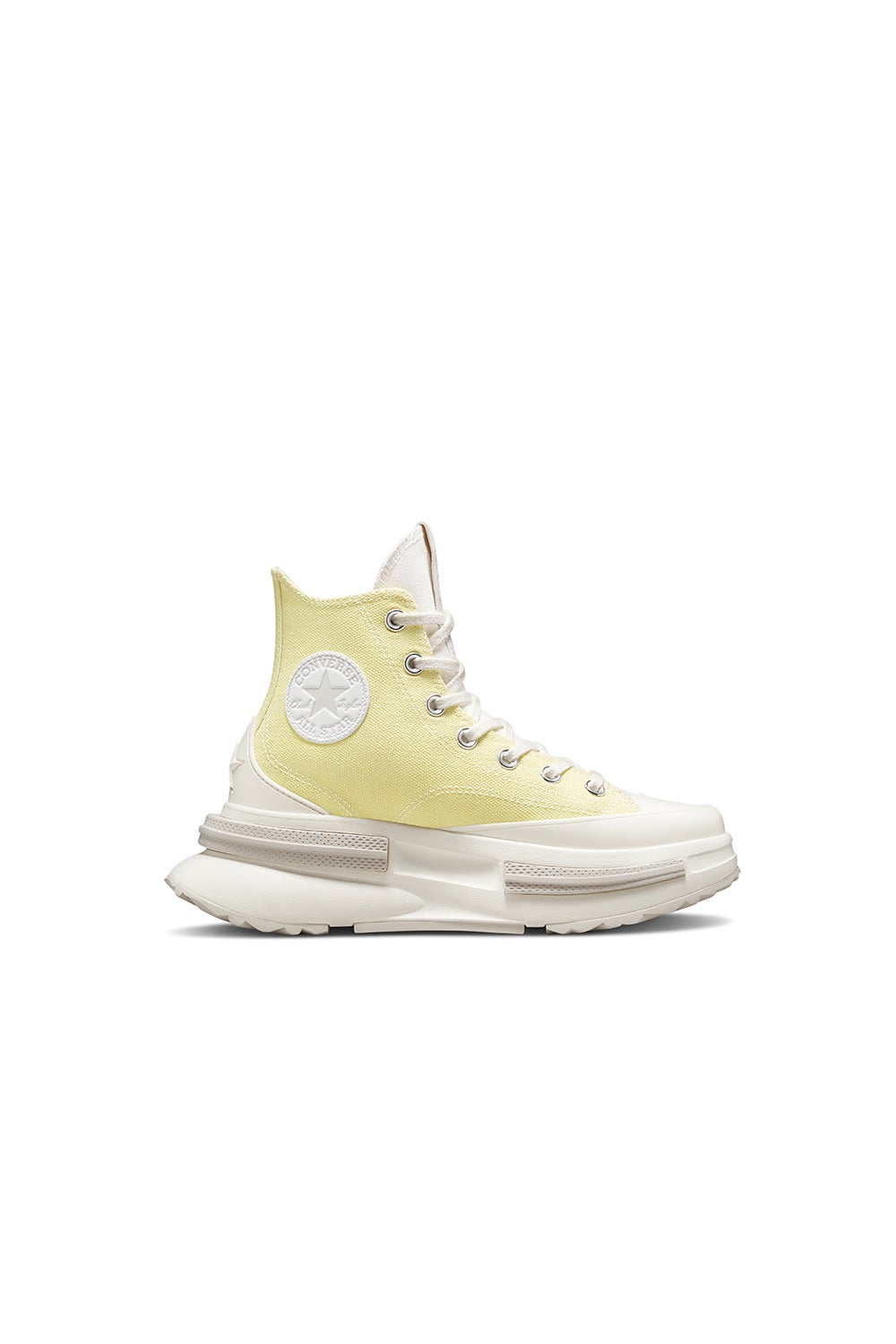 Pastel yellow converse high tops sale