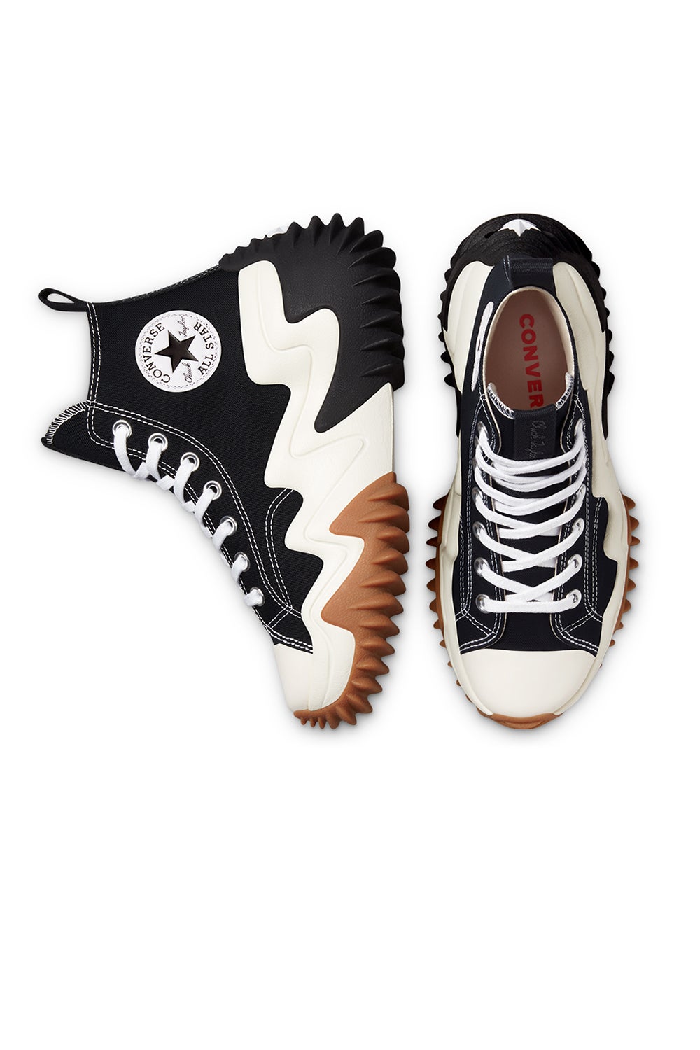 Converse Run Star Motion Platform High Top Black | Karen Walker