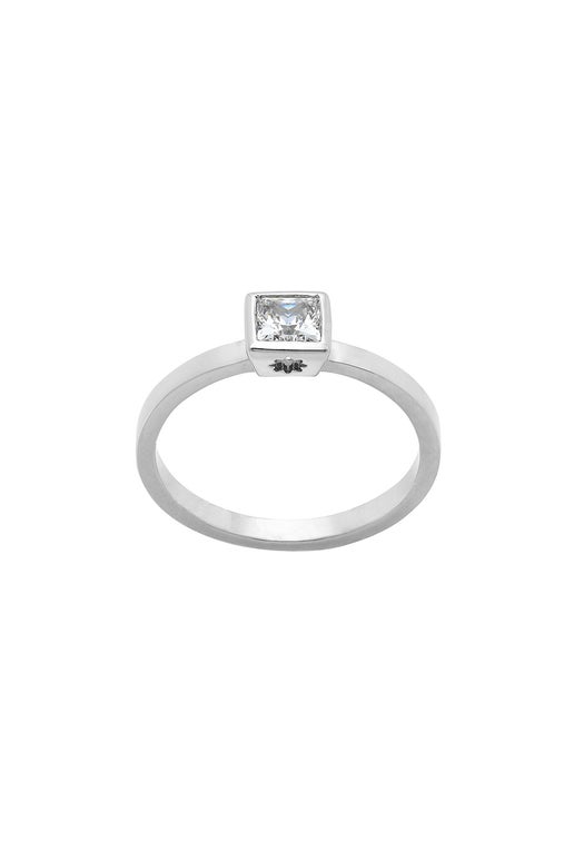 Diamond Princess Ring, 9ct White Gold, .40ct Diamond | Karen Walker