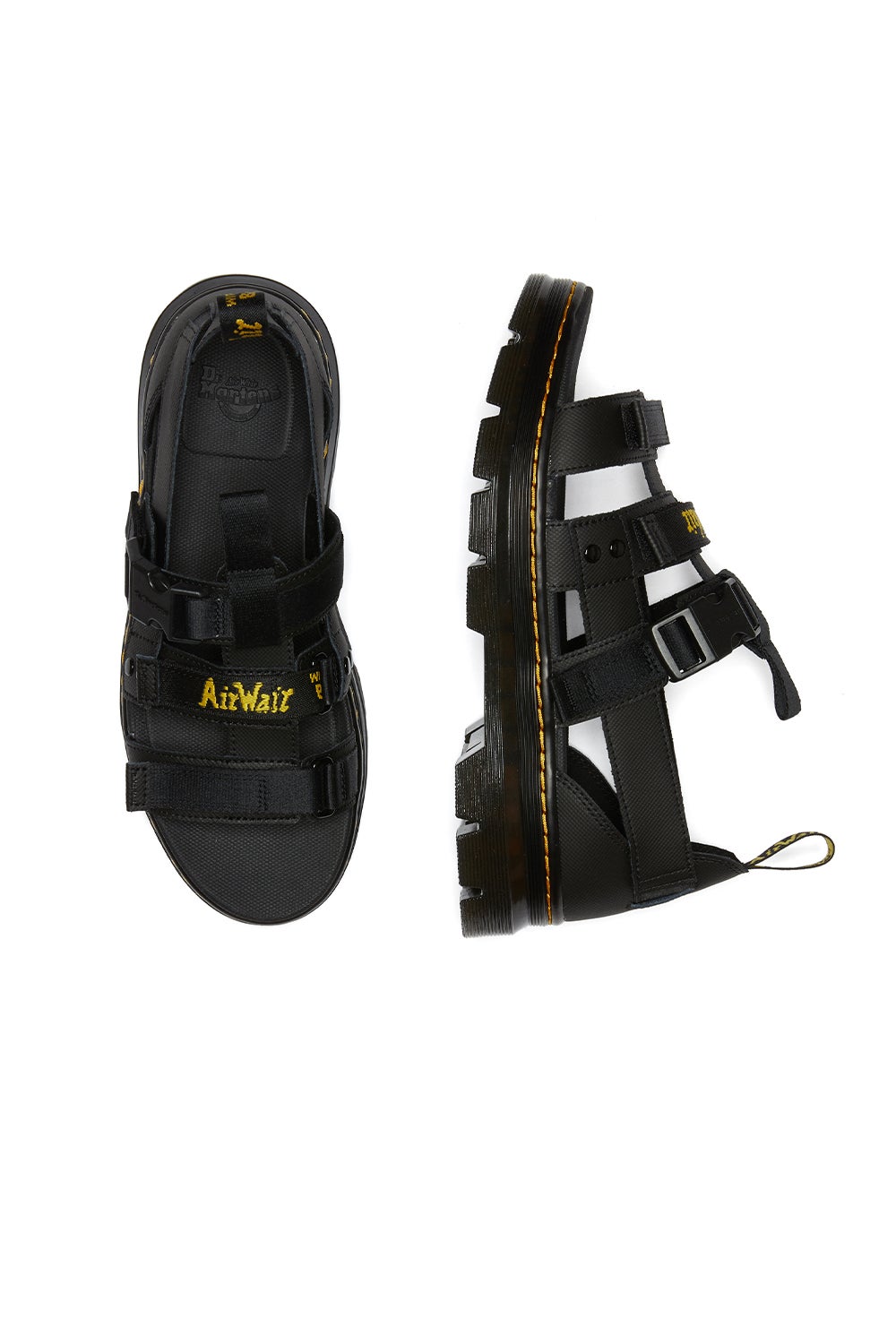 Dr. Martens Pearson Sandal Black Karen Walker