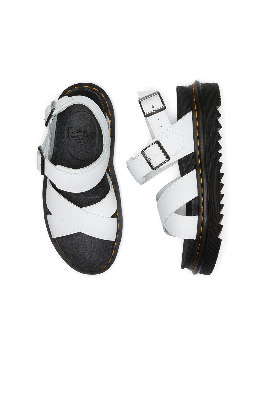 Dr. Martens Voss Ii Sandal White | Karen Walker