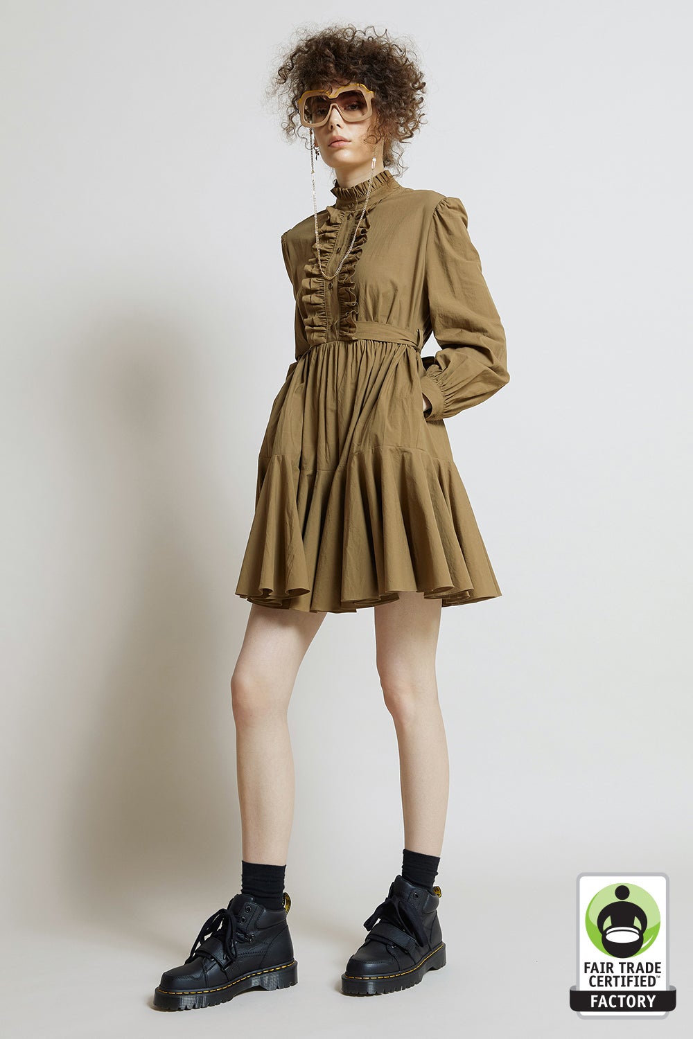 karen walker organic cotton melody dress