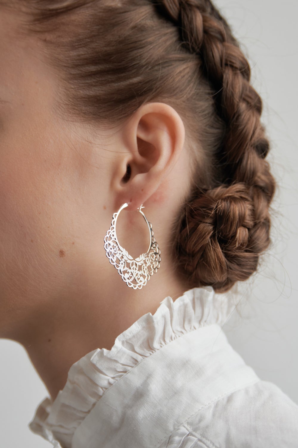 karen walker filigree earrings