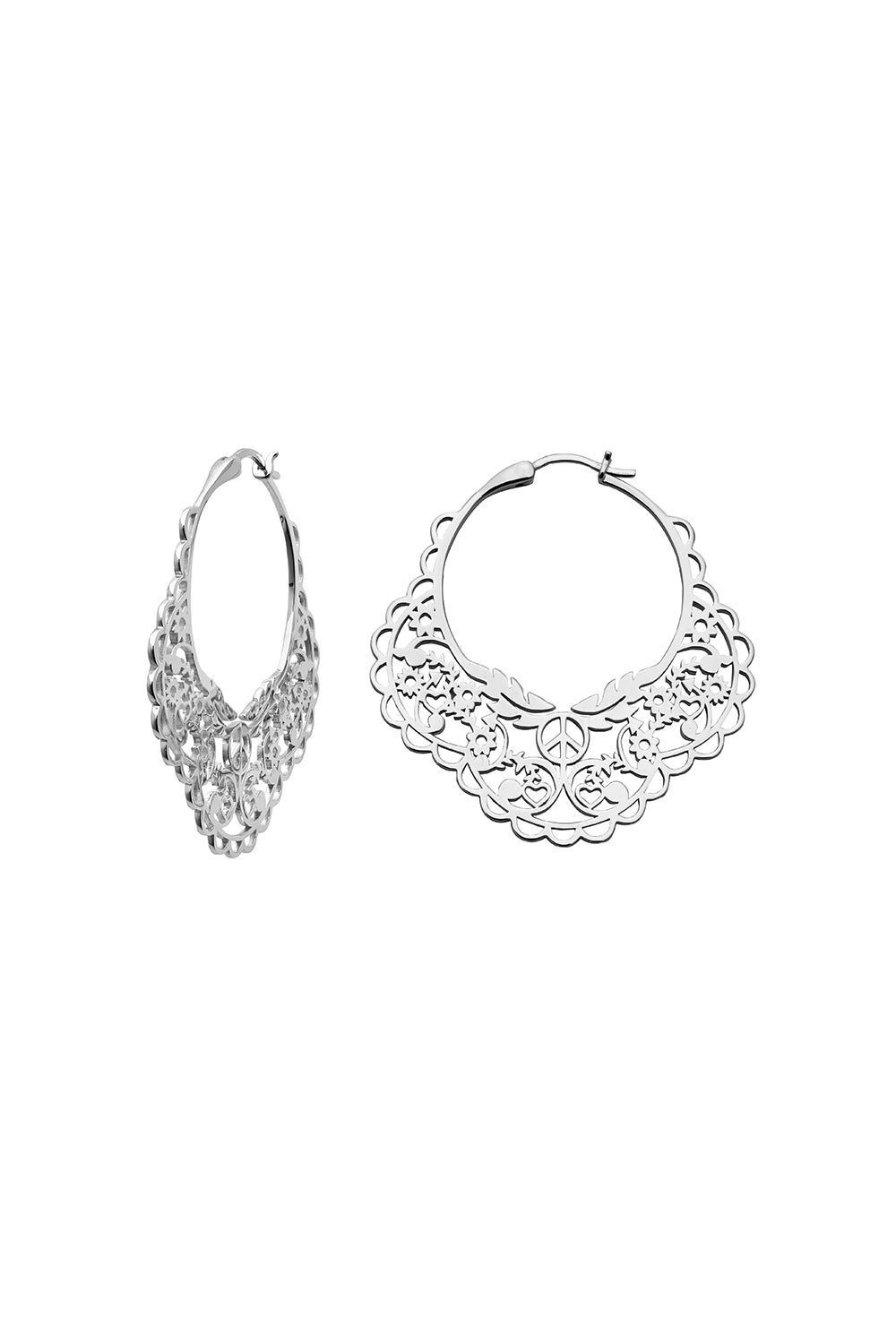 karen walker filigree earrings