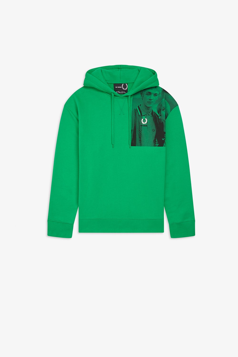 raf simons green sweater