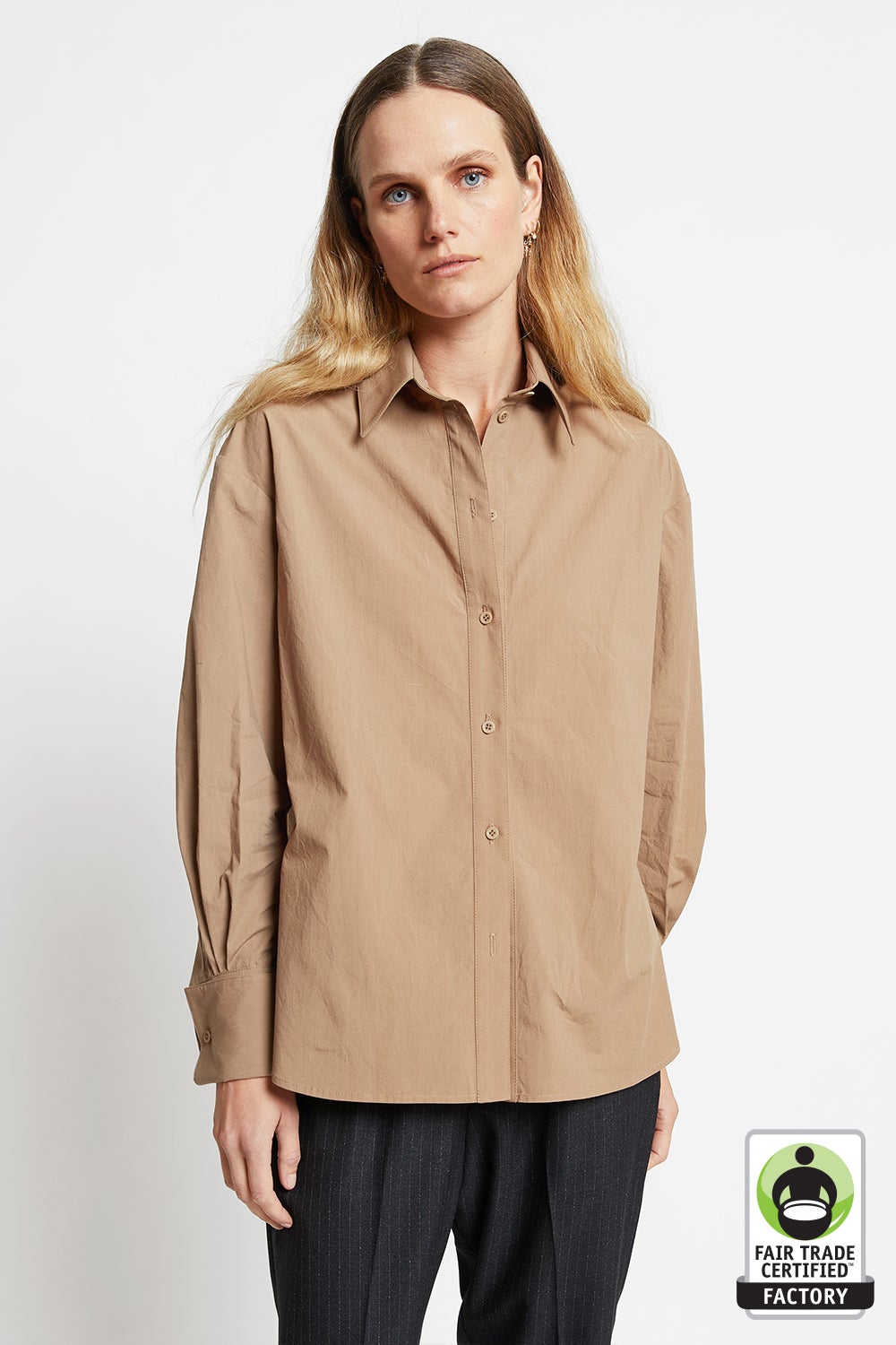 French Cuff Organic Cotton Classic Shirt | Karen Walker