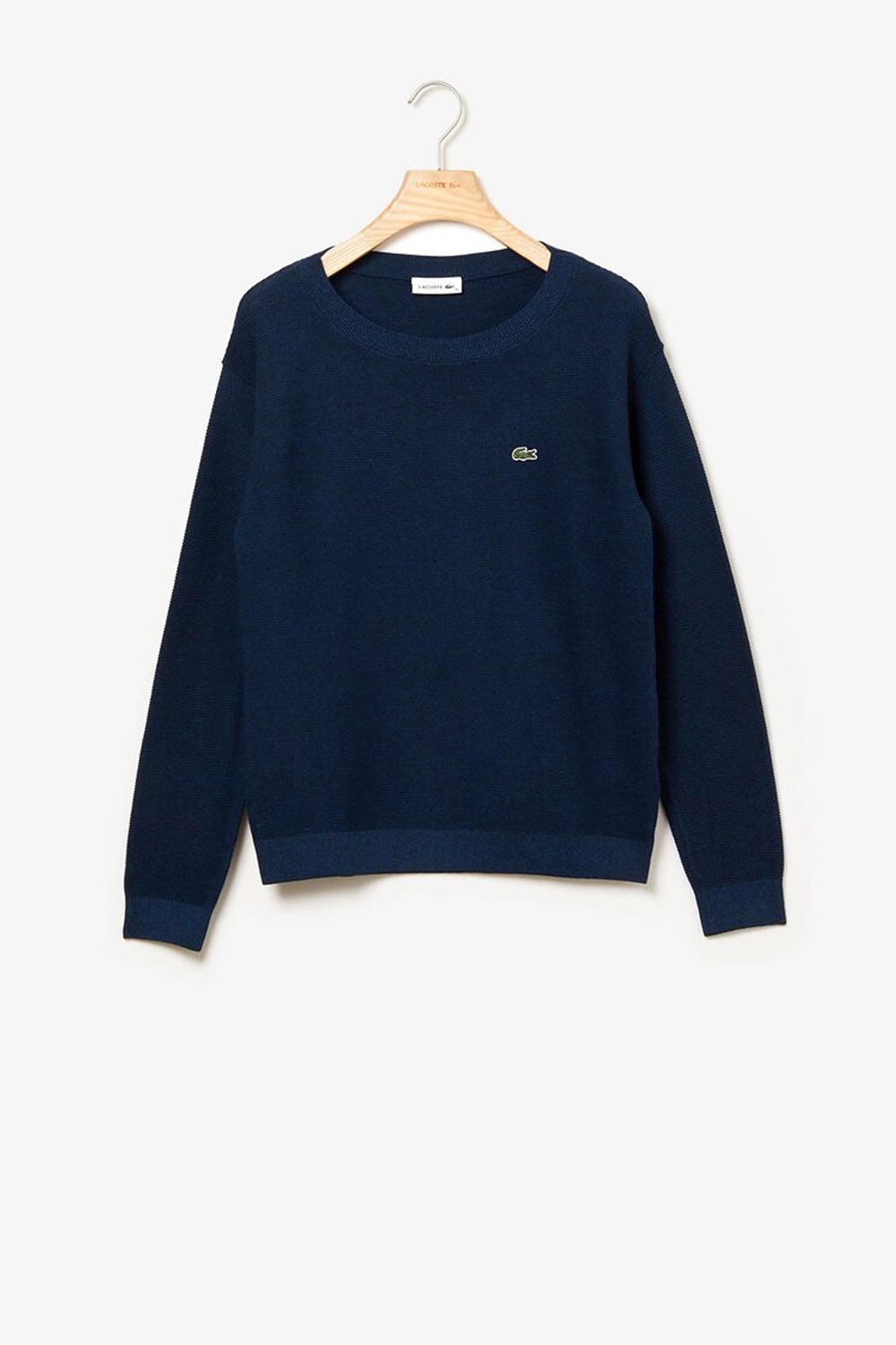 lacoste sweater navy