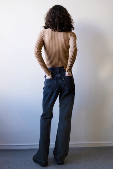 Levi's® 70S HIGH FLARE - Flared Jeans - put it back/light-blue denim 