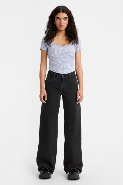 Levi's '94 Baggy Wide Leg Jeans Over Exposure | Karen Walker