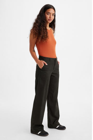 LEVI´S Women Baggy Trouser Meteorite Twill - Wide leg trousers