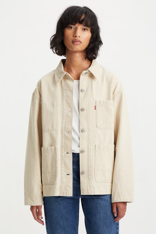 Levi's Chore Coat Lines In The Sand Trucker | Karen Walker