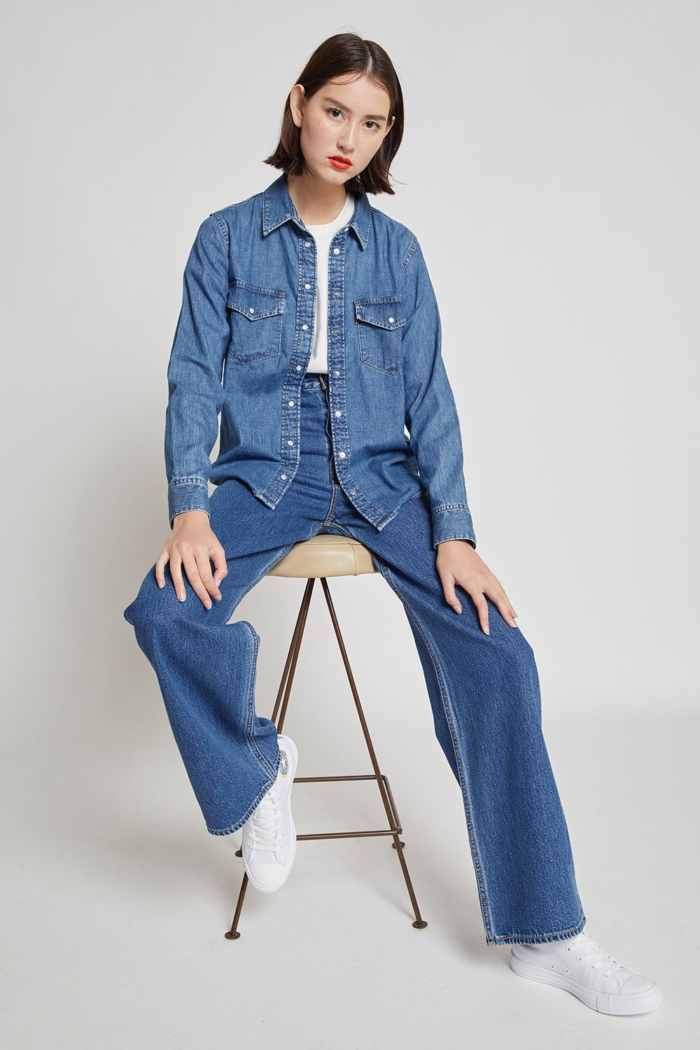 levis essential western shirt