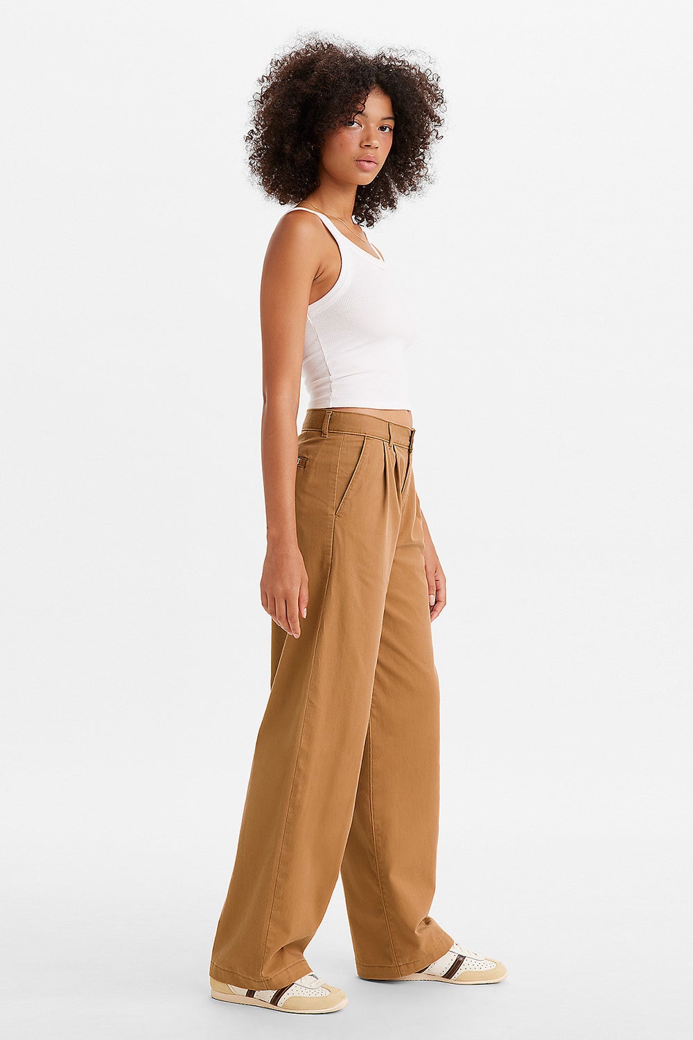 Levis store pleated trousers