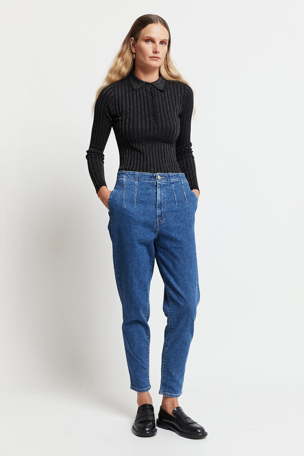 levi's hollywood tapered jeans