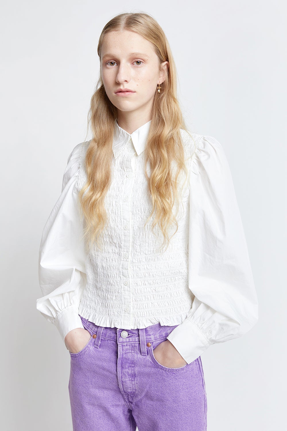 levi's blouse long sleeve