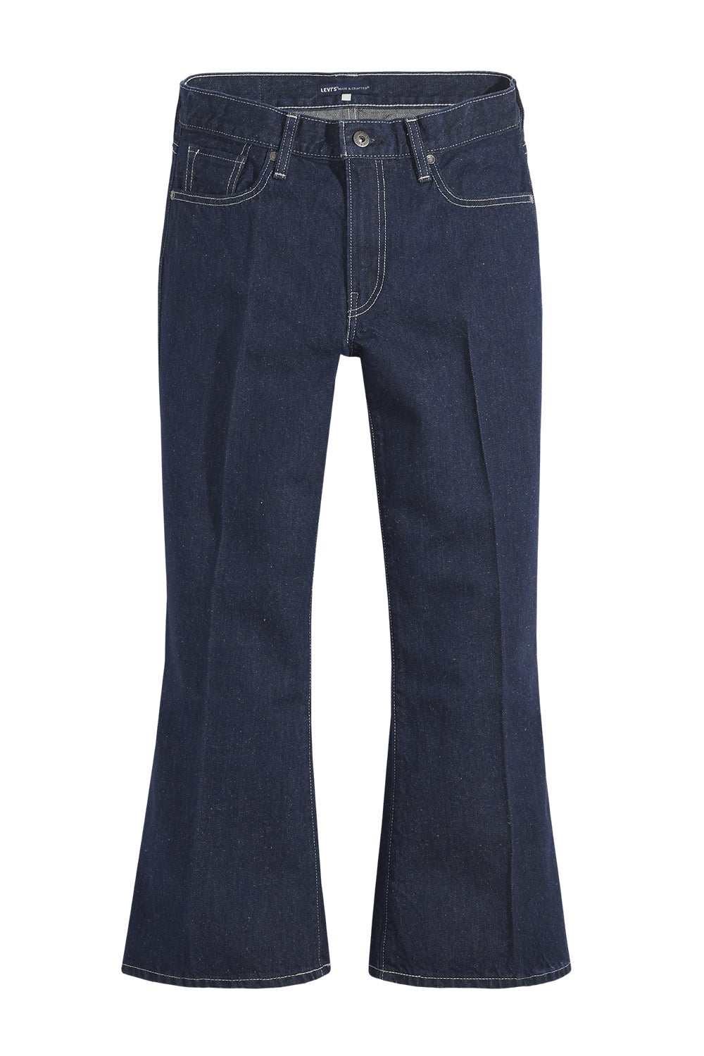 levi's cropped flare jeans