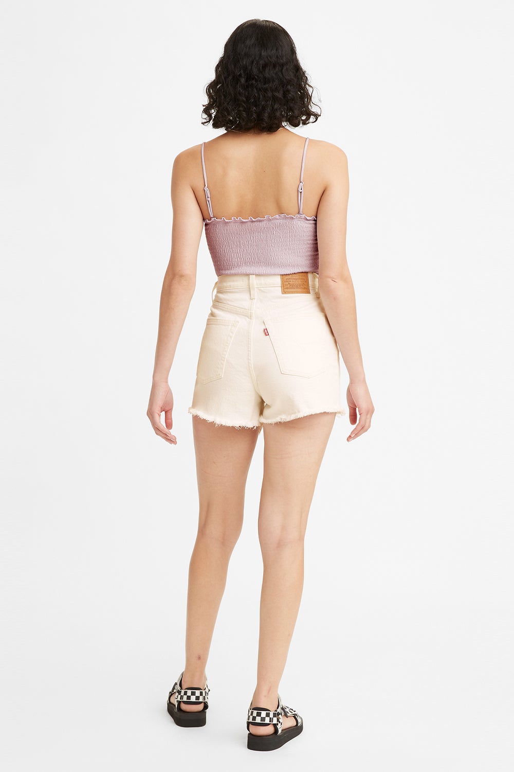 Levi stretch shorts best sale