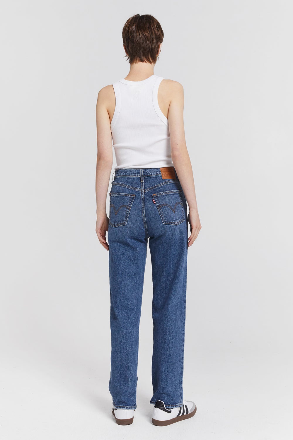 Levi's Ribcage Straight Ankle Jeans Valley View | Karen Walker