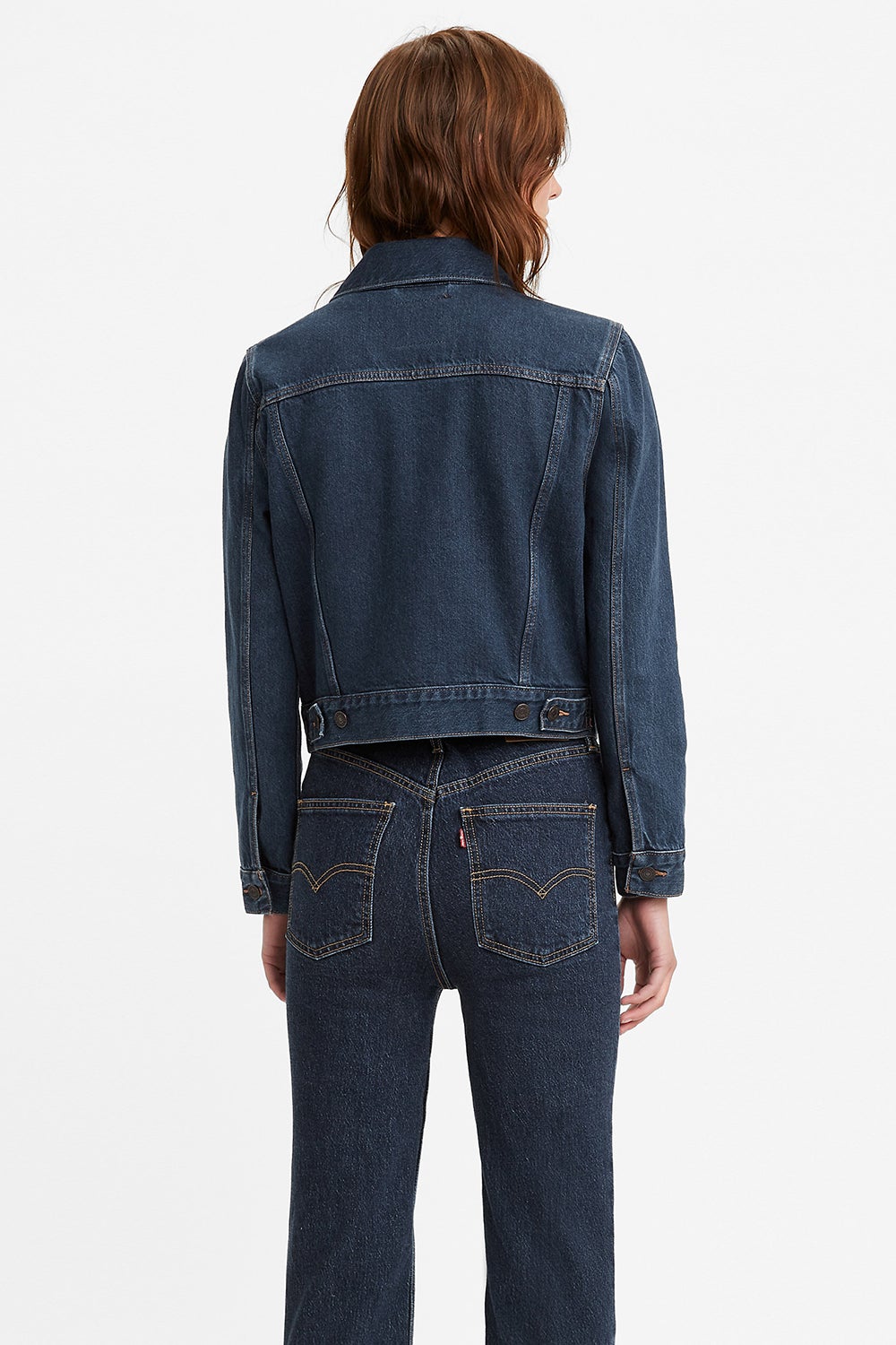 levis shrunken trucker