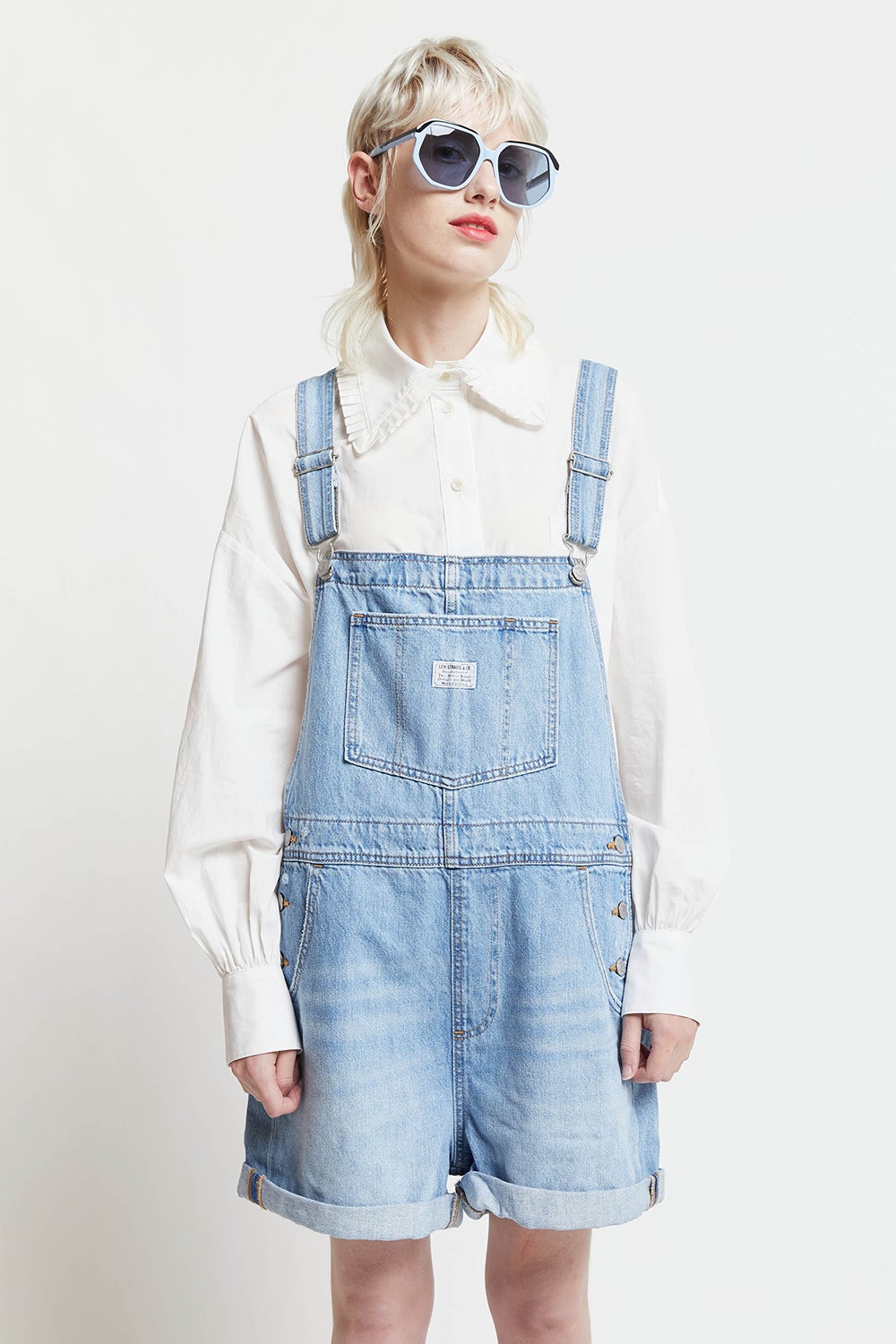 vintage levi shortalls