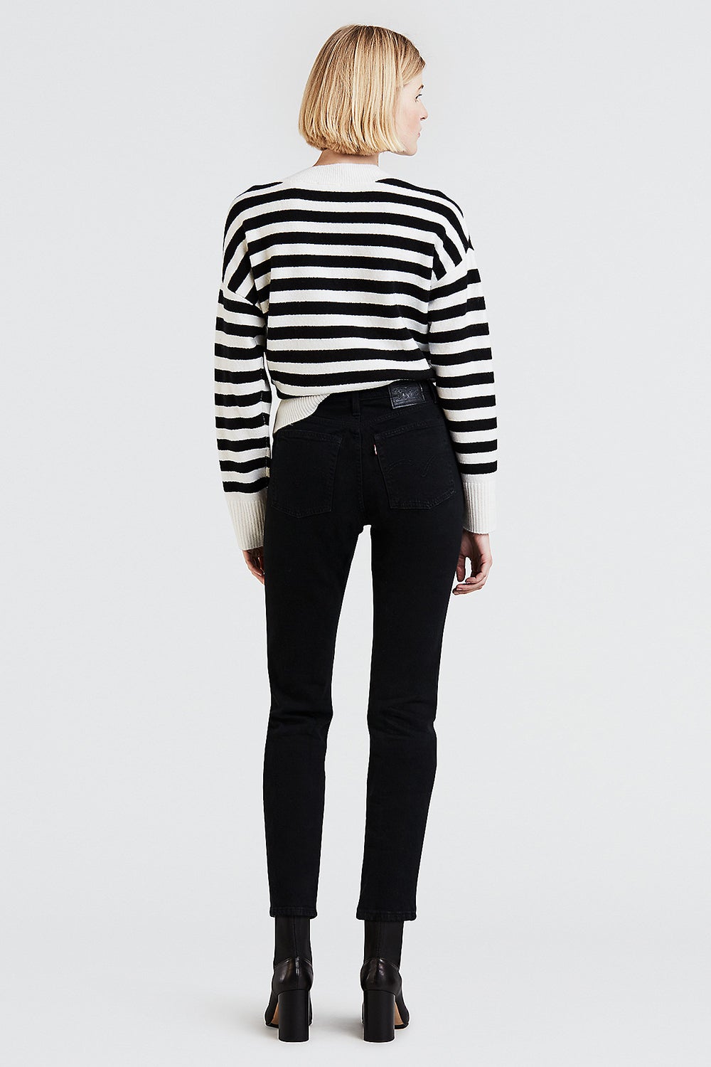 Levis shops wedgie straight black