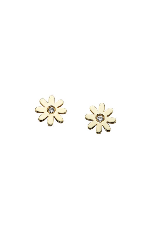 Mini Daisy Studs Gold | Karen Walker